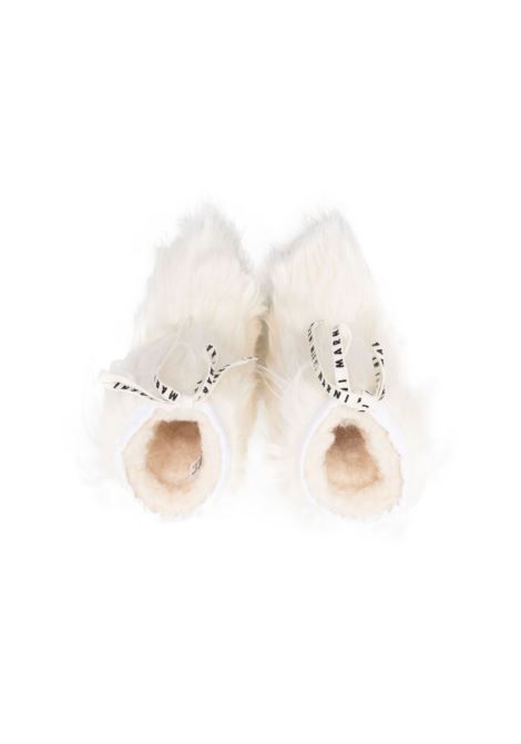 Stivale in finta pelliccia MARNI KIDS | 75371BIANCO